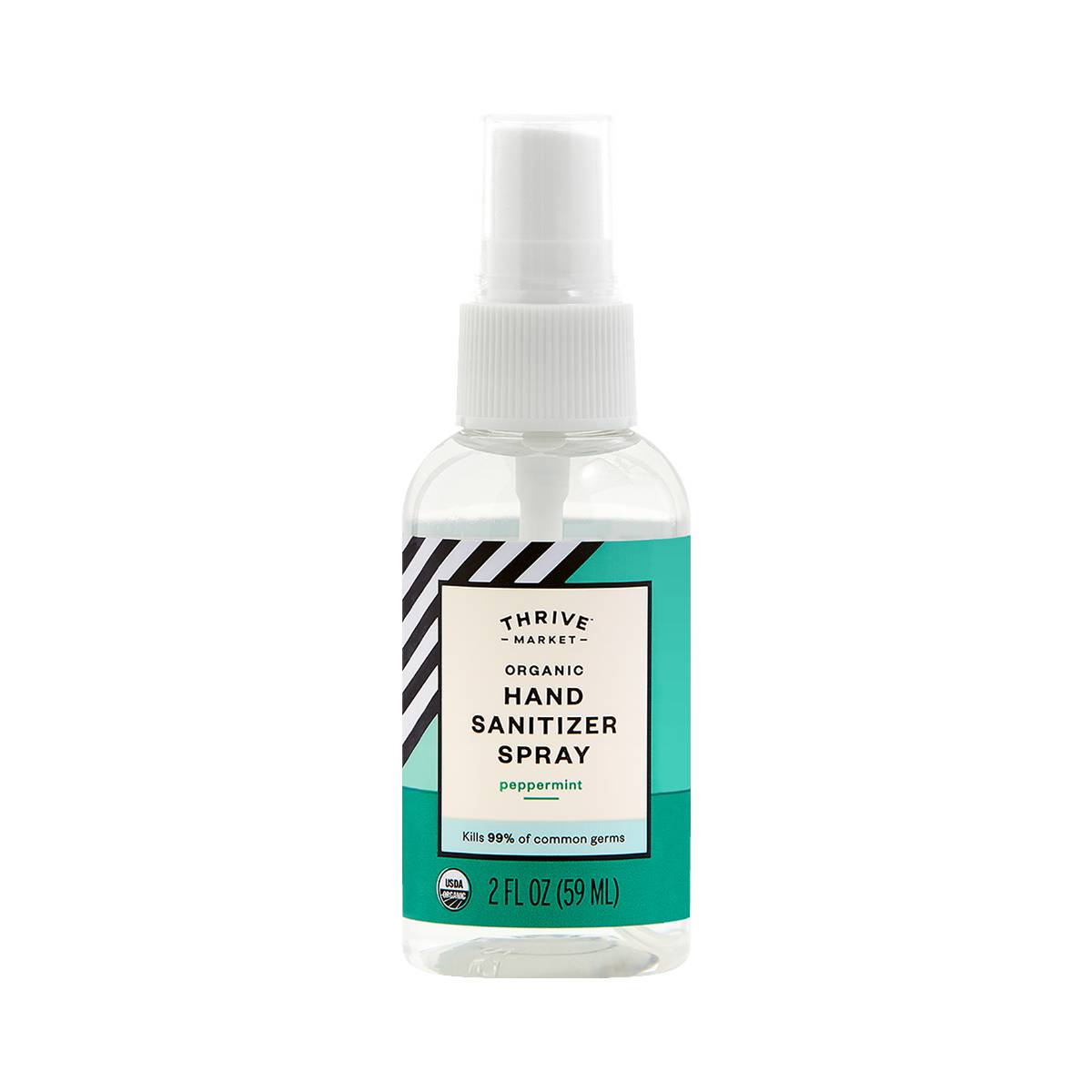 Organic Hand Sanitizer Spray, Peppermint Thrive Market