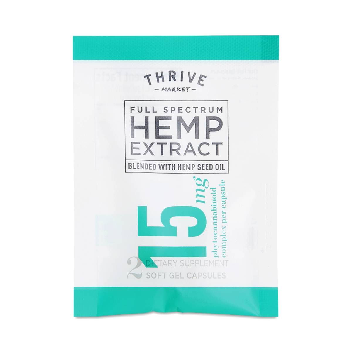 Full Spectrum Hemp Extract Sample Pack 15mg Thrive Market