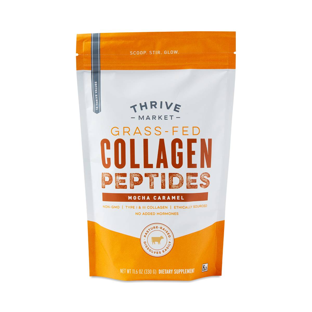 Grass-Fed Collagen Peptides, Mocha Caramel