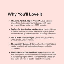 Grass-Fed Beef Gelatin