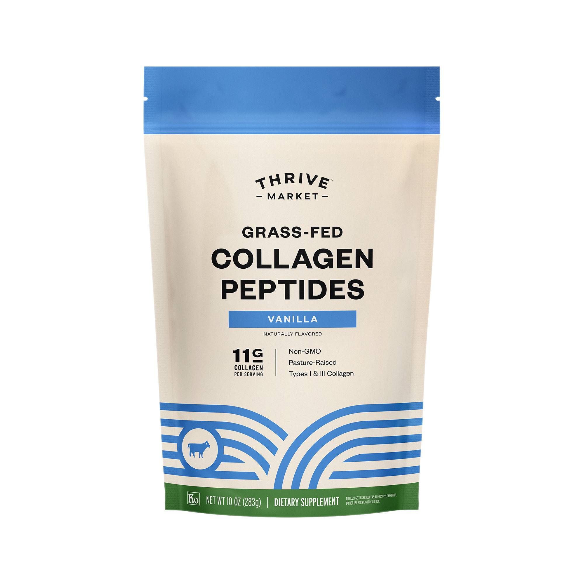 Grass-Fed Collagen Peptides, Vanilla