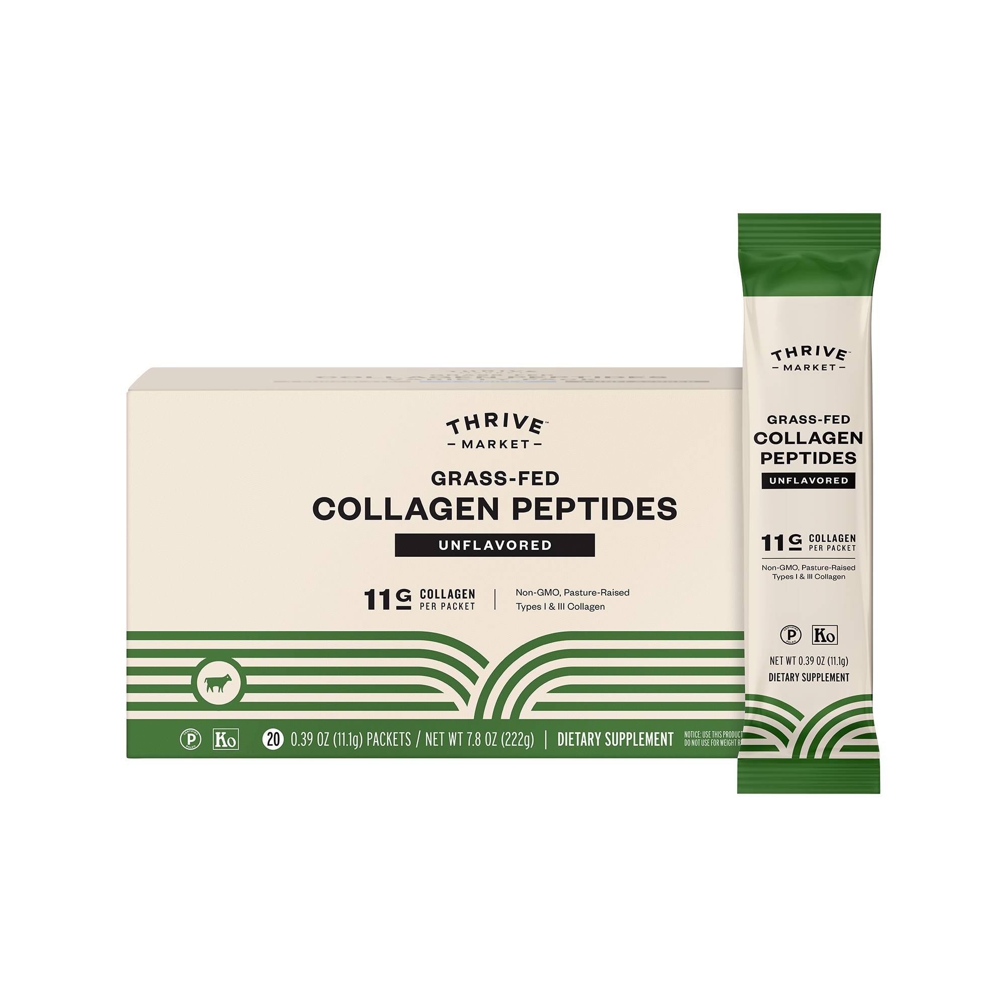 Collagen Peptides Packets, Unflavored