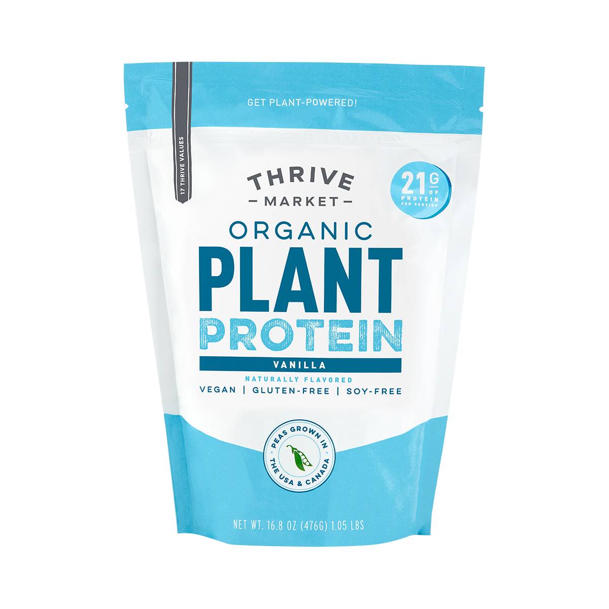 Organic Plant Protein, Vanilla