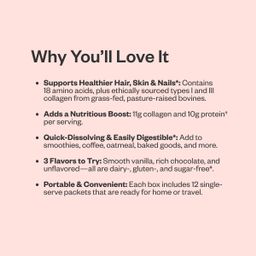 Grass-Fed Collagen Peptide Packets, Variety Pack