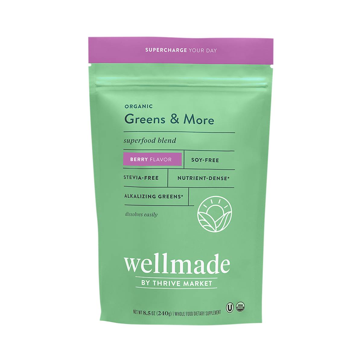 Organic Greens & More Superfood Blend, Berry