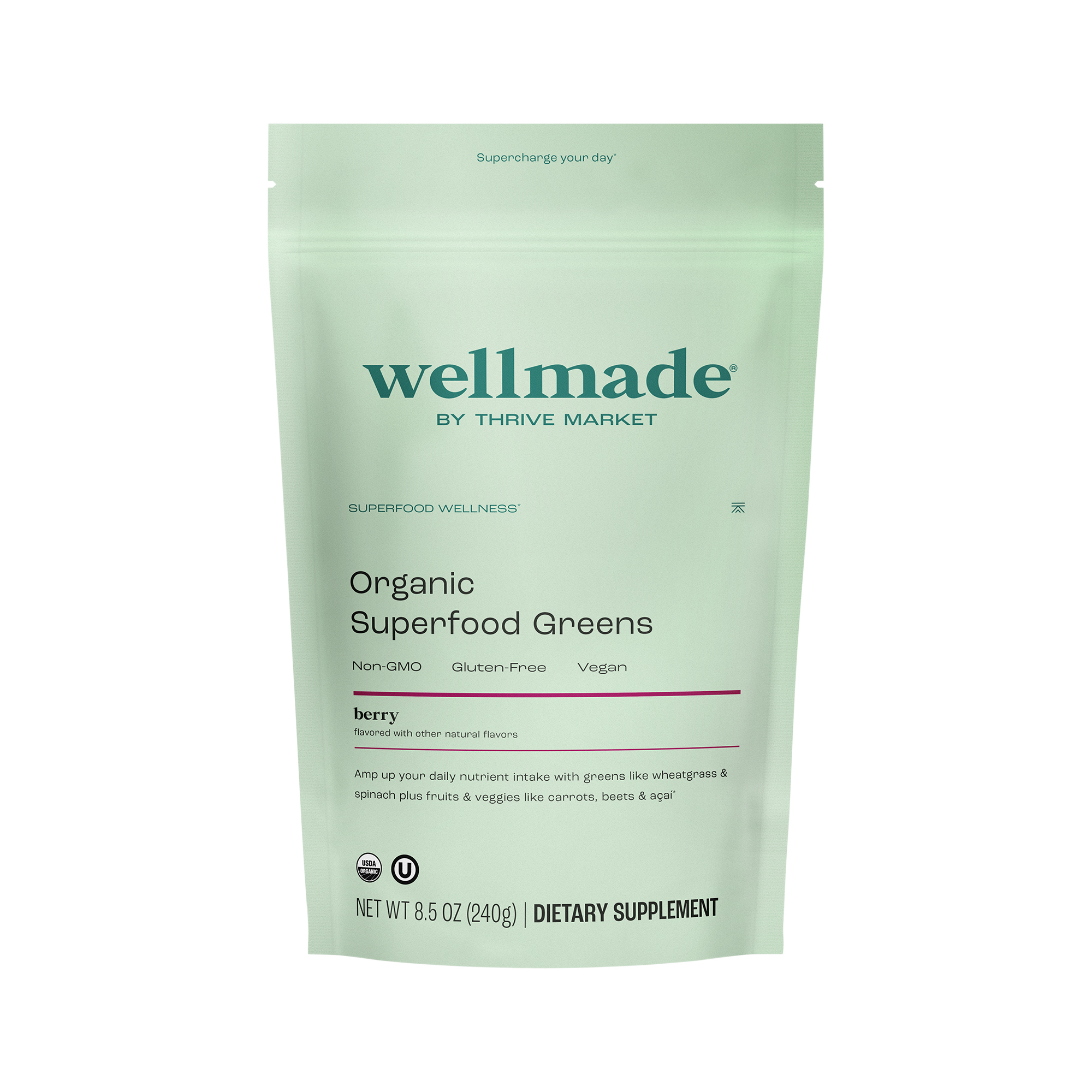 Thrive Market Organic Superfood Greens Powder