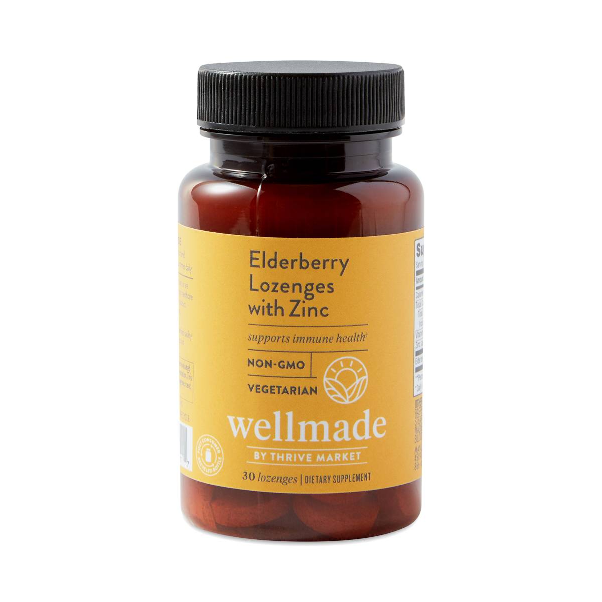 Elderberry Lozenges with Zinc Thrive Market