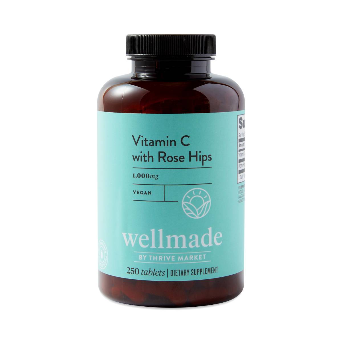 Wellmade Vitamin C with Rose Hips Thrive Market