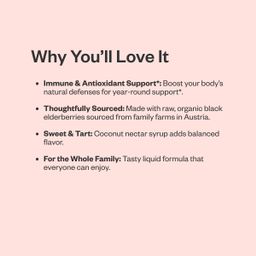 Organic Elderberry Syrup