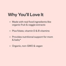 Real Food Organic Prenatal Multivitamin