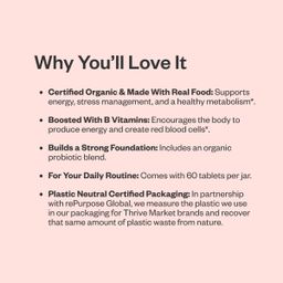 Real Food Organic B Complex