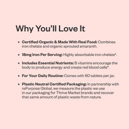 Organic Real Food Iron