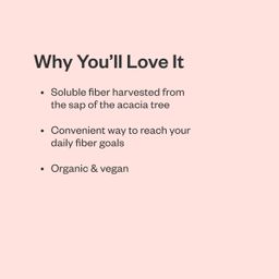 Organic Acacia Fiber