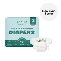 Ultra Soft & Absorbent Diapers, Size 3