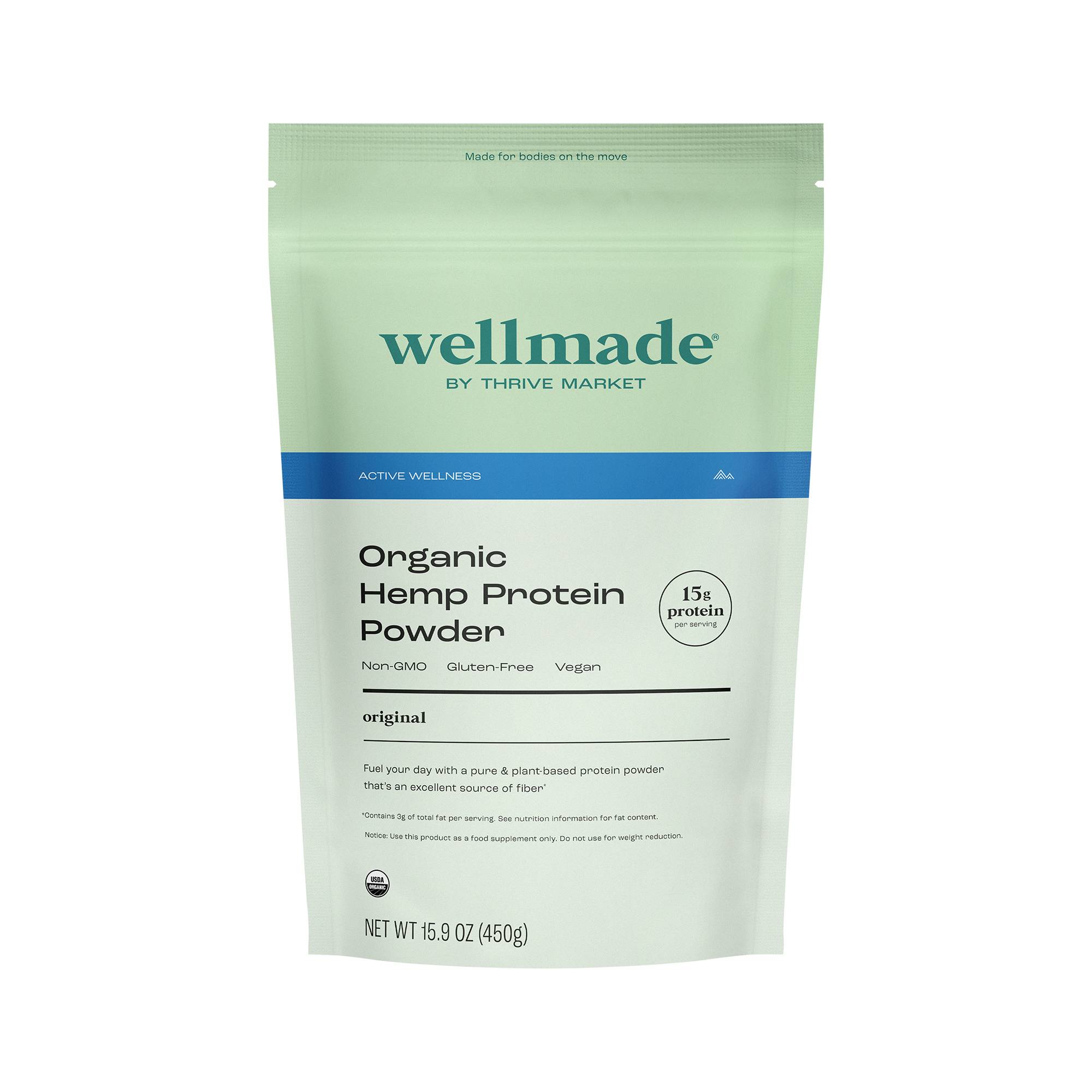 Organic Hemp Protein Powder, Original