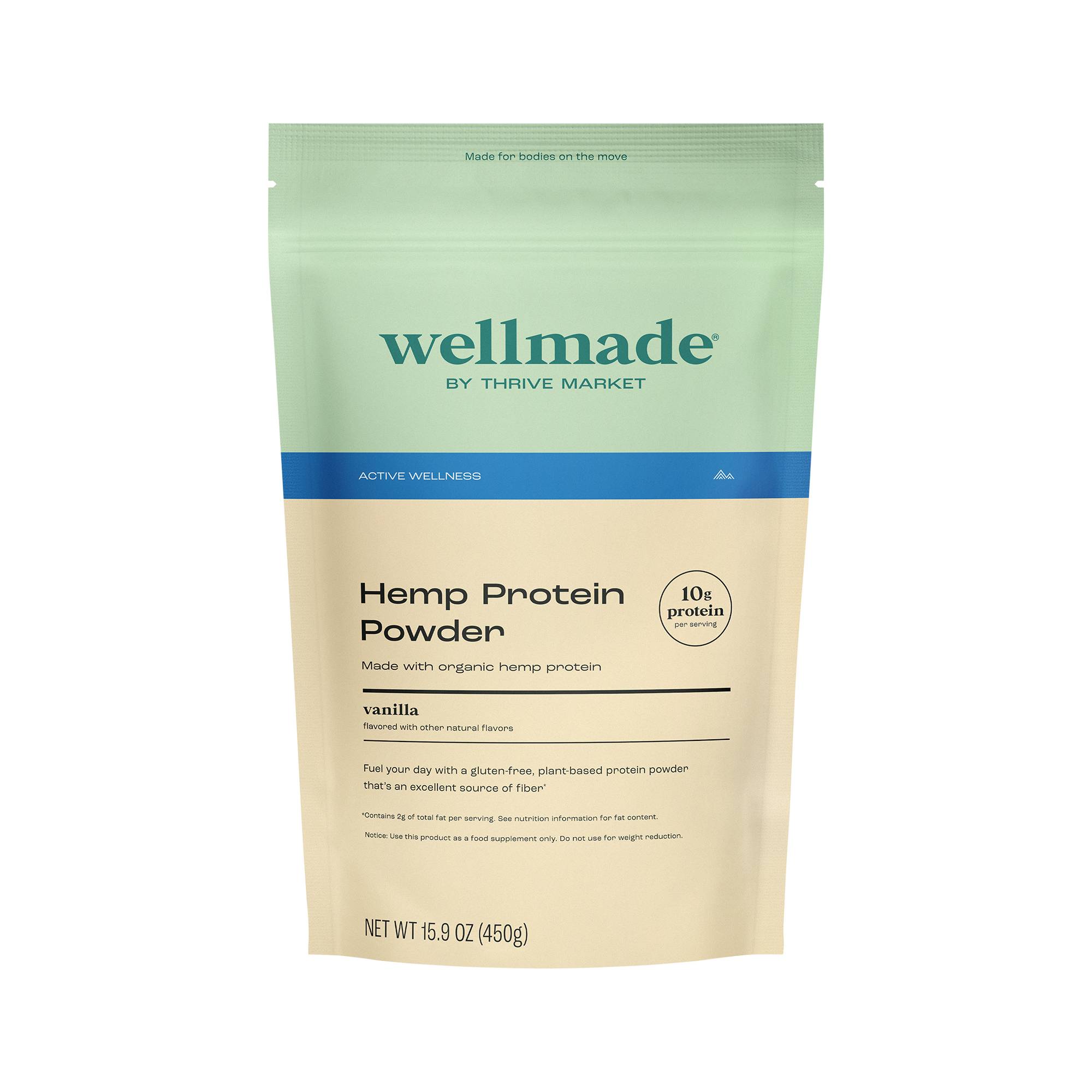 Hemp Protein Powder, Vanilla