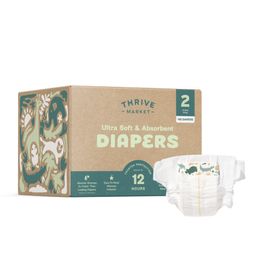 Value Size Ultra Soft & Absorbent Diapers, Size 2