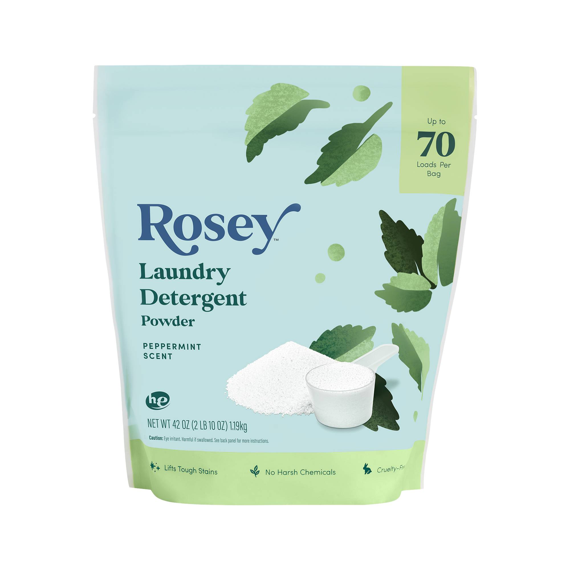 Laundry Detergent Powder, Peppermint