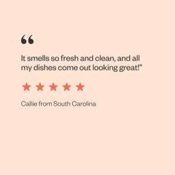 Dishwasher Detergent Powder, Fresh Lemon