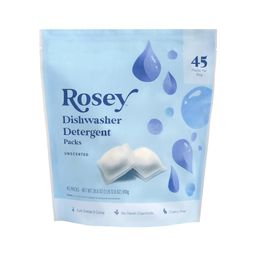 Dishwasher Detergent Packs, Unscented