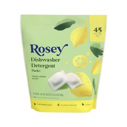 Dishwasher Detergent Packs, Fresh Lemon