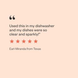 Dishwasher Rinse Aid