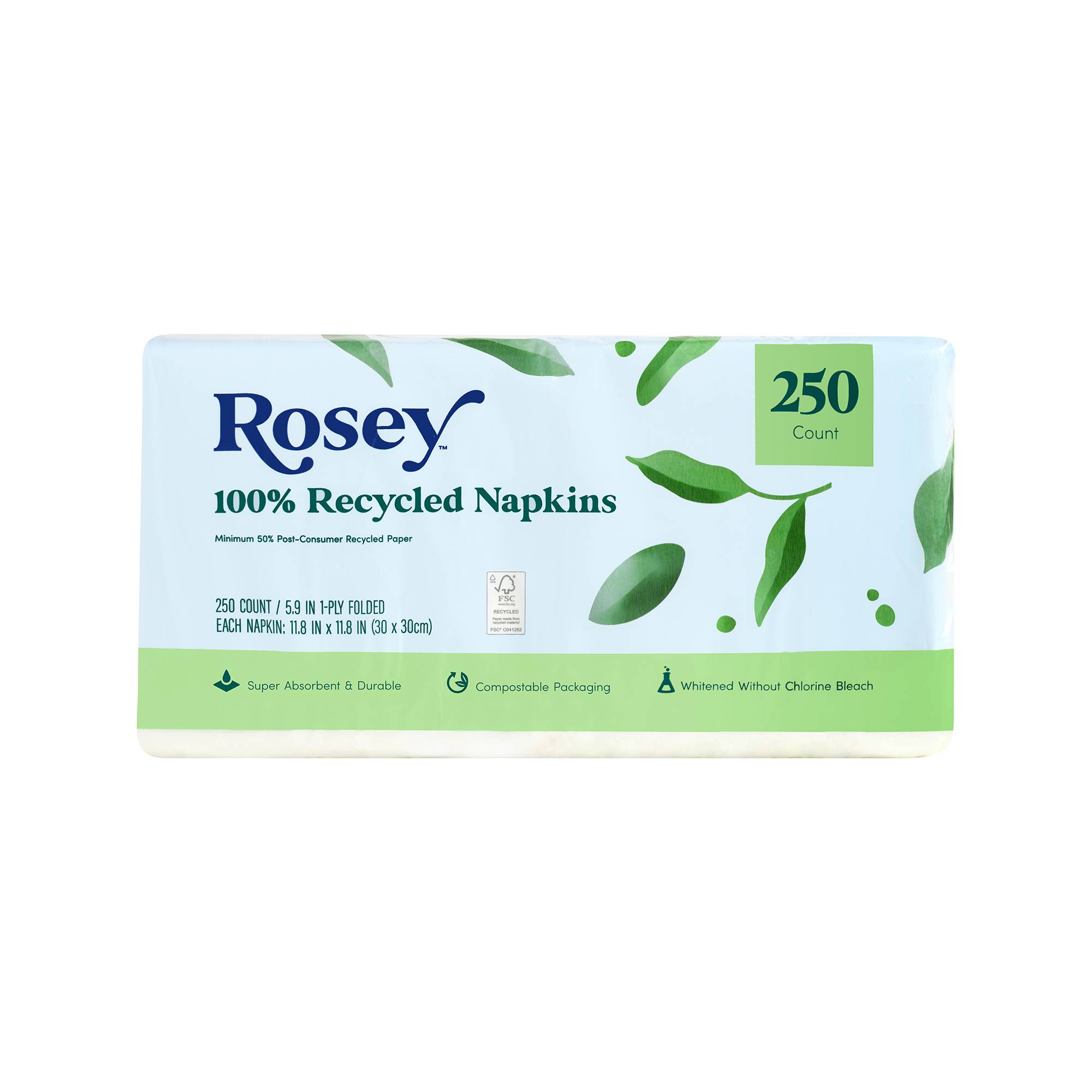 100% Recycled Napkins