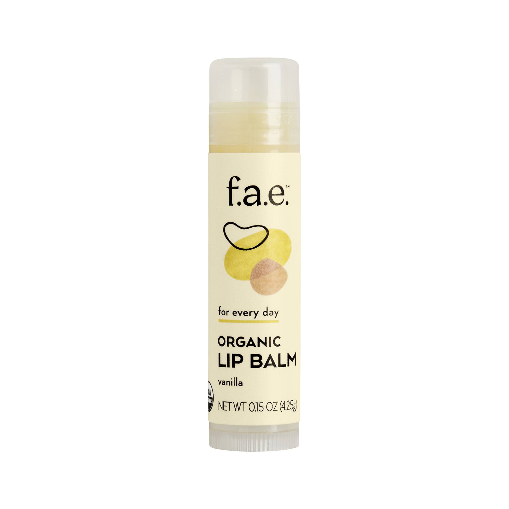 Organic Lip Balm, Vanilla