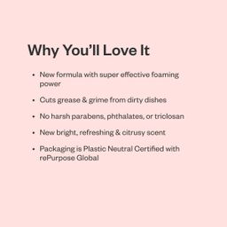 Dish Soap, Grapefruit & Meyer Lemon