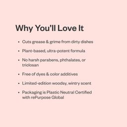 Dish Soap, Balsam & White Cedar