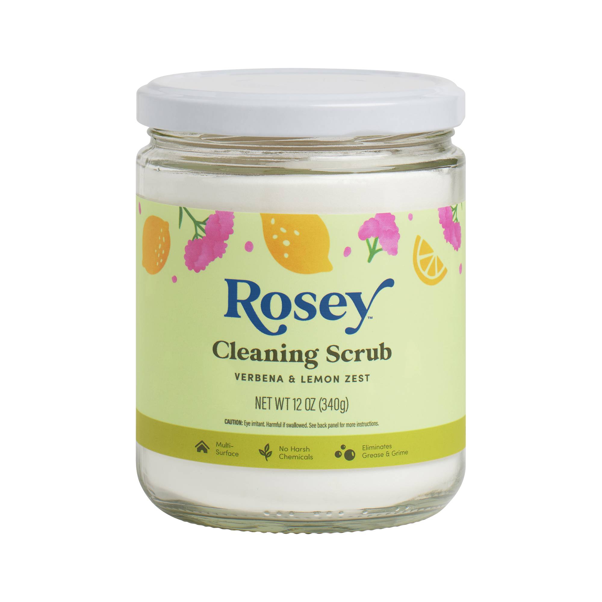 Cleaning Scrub, Verbena & Lemon Zest