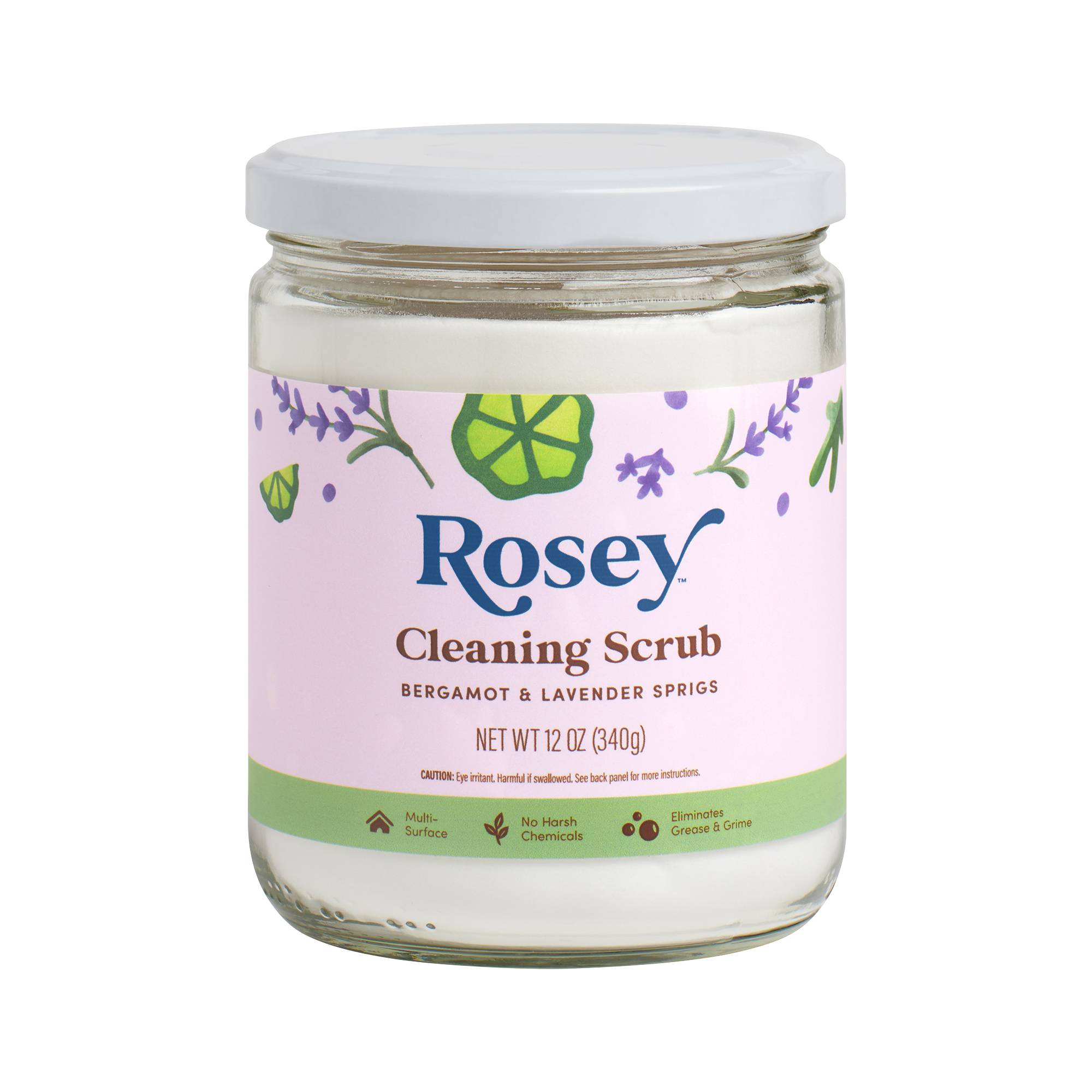 Cleaning Scrub, Bergamot & Lavender Sprigs