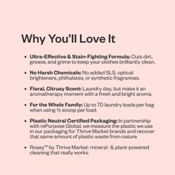 Laundry Detergent Powder, Jasmine & Orange Blossom