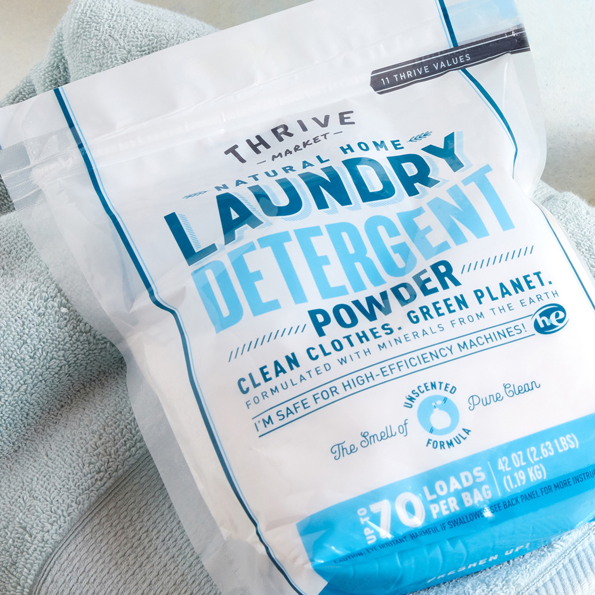 Fragrance Free Laundry Powder Thrive Market