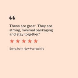 100% Reclaimed Plastic Large Trash Bags, 30 Gallon