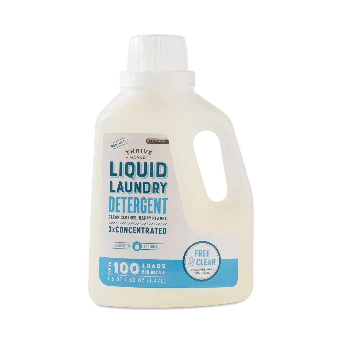 Thrive Market Laundry Detergent, Fragrance Free