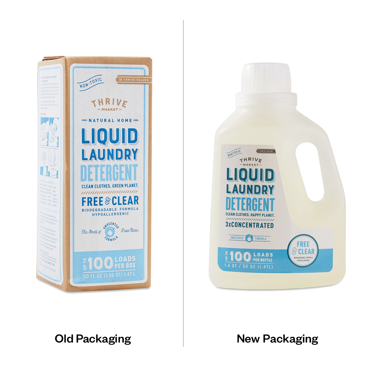 Laundry Detergent, Fragrance Free Thrive Market