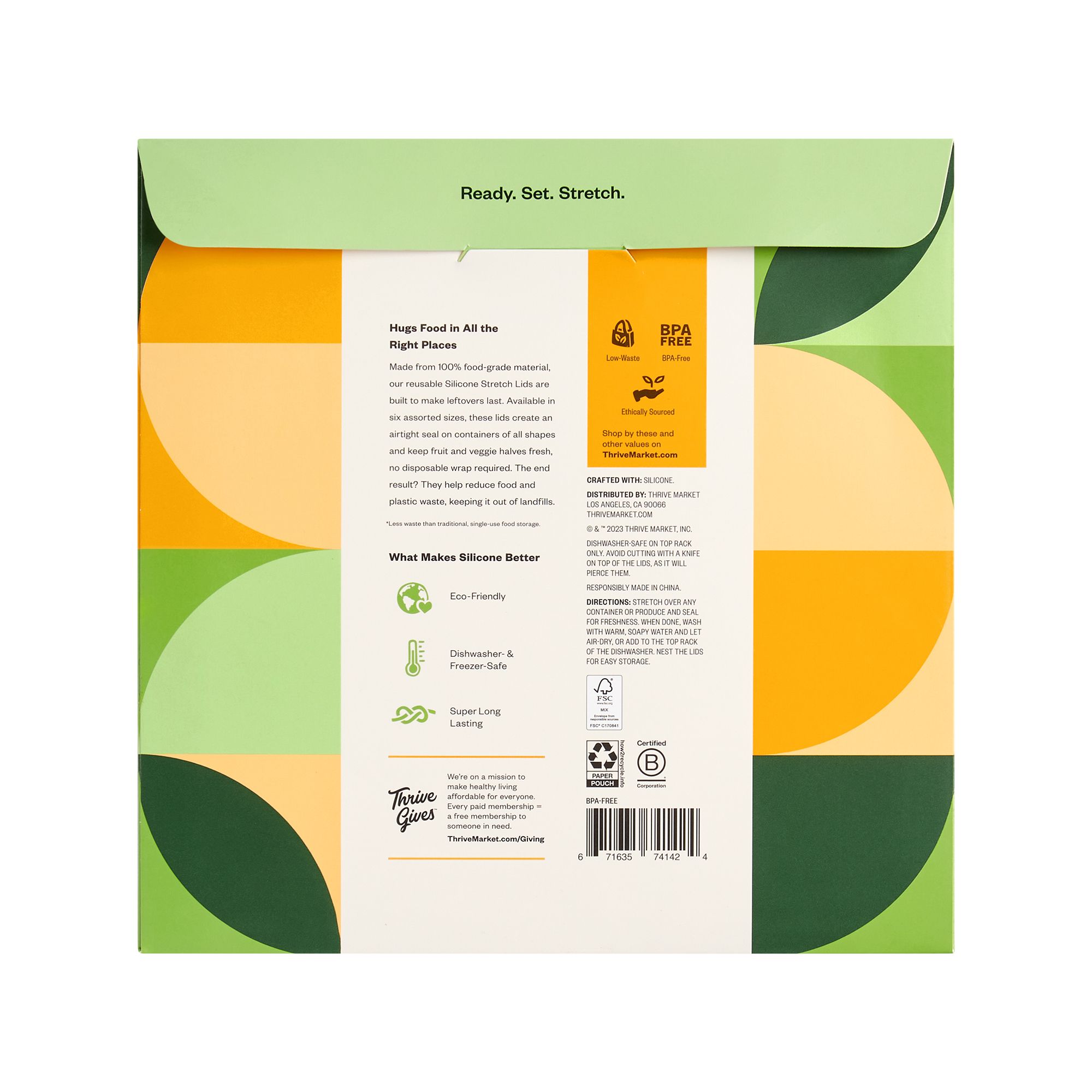 Silicone Stretch Lids