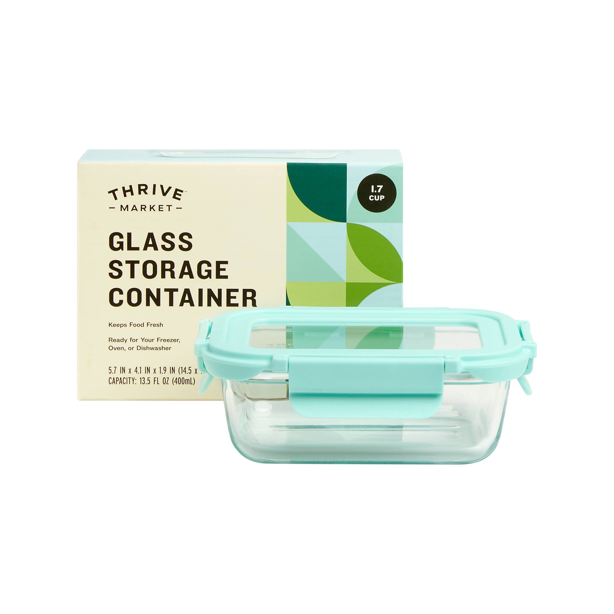 Small Glass Storage Container