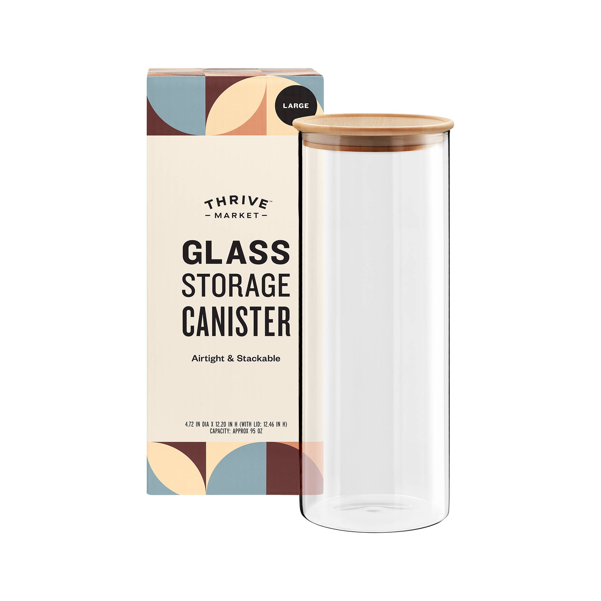 Glass Storage Canister, Large