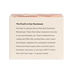 Compostable Parchment Baking Cups