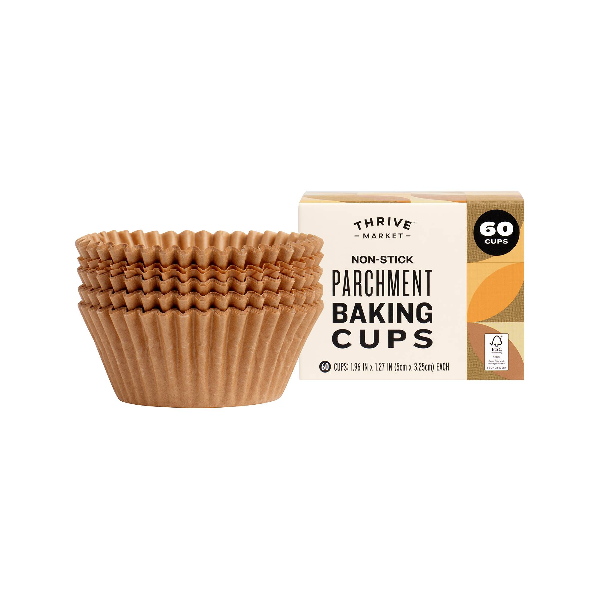 Non-Stick Parchment Baking Cups