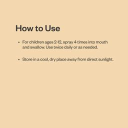 Kids Immune Support Propolis Throat Spray