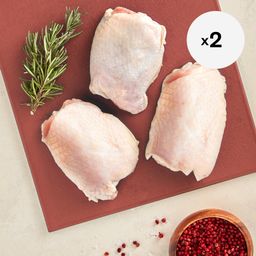 Organic Bone in Chicken Thighs, 2 Pack