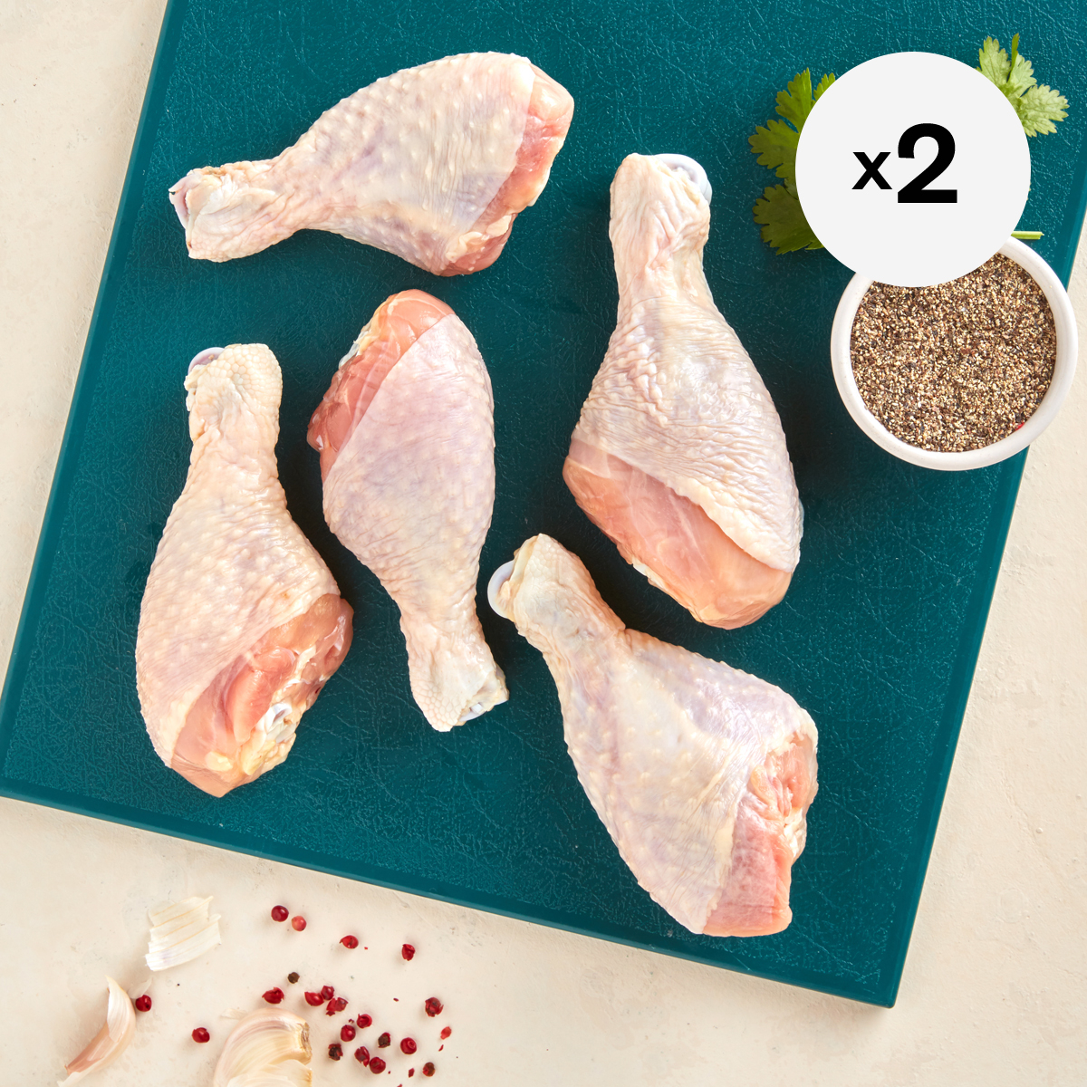 Organic Chicken Drumsticks - 500g