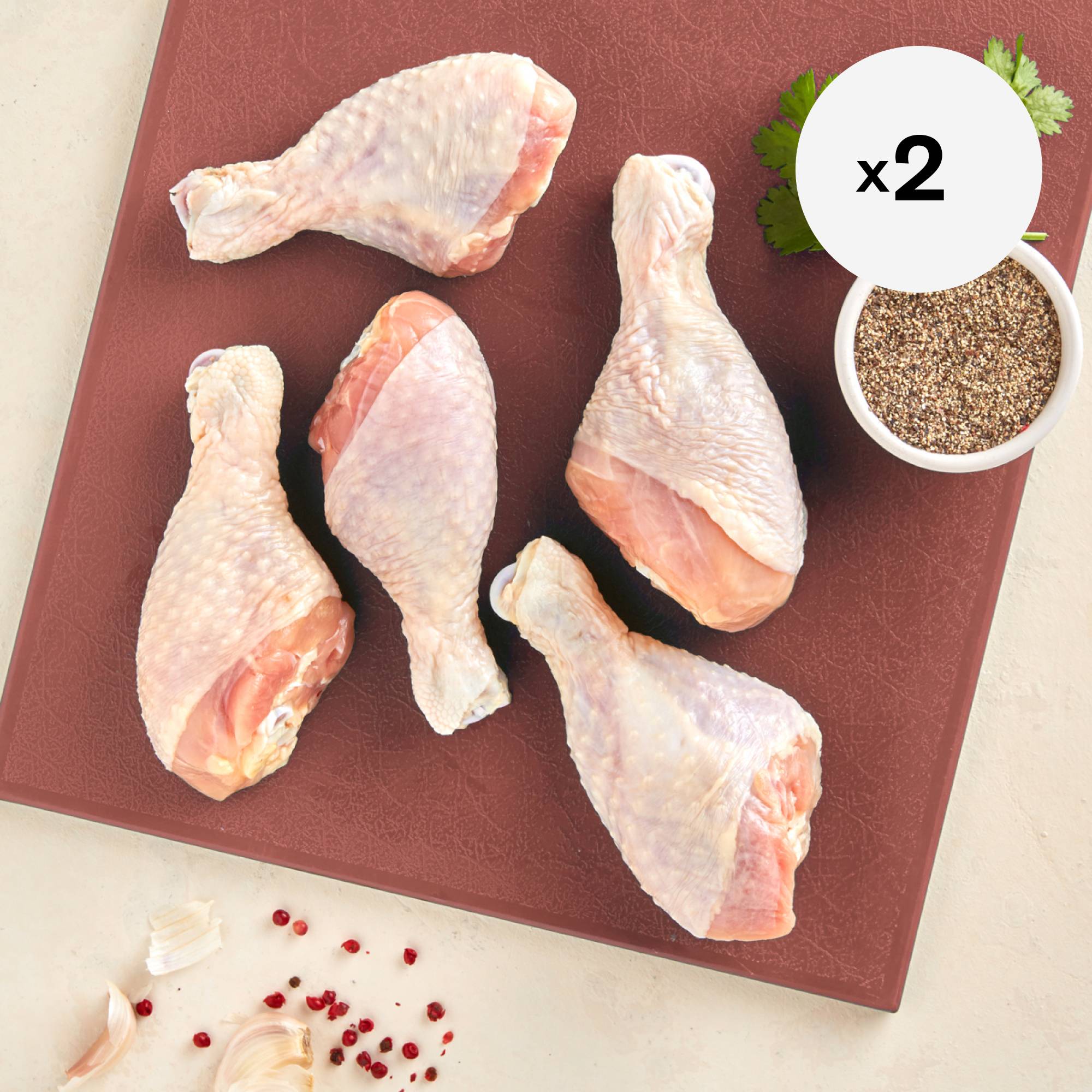 Organic Chicken Drumsticks, 2 Pack