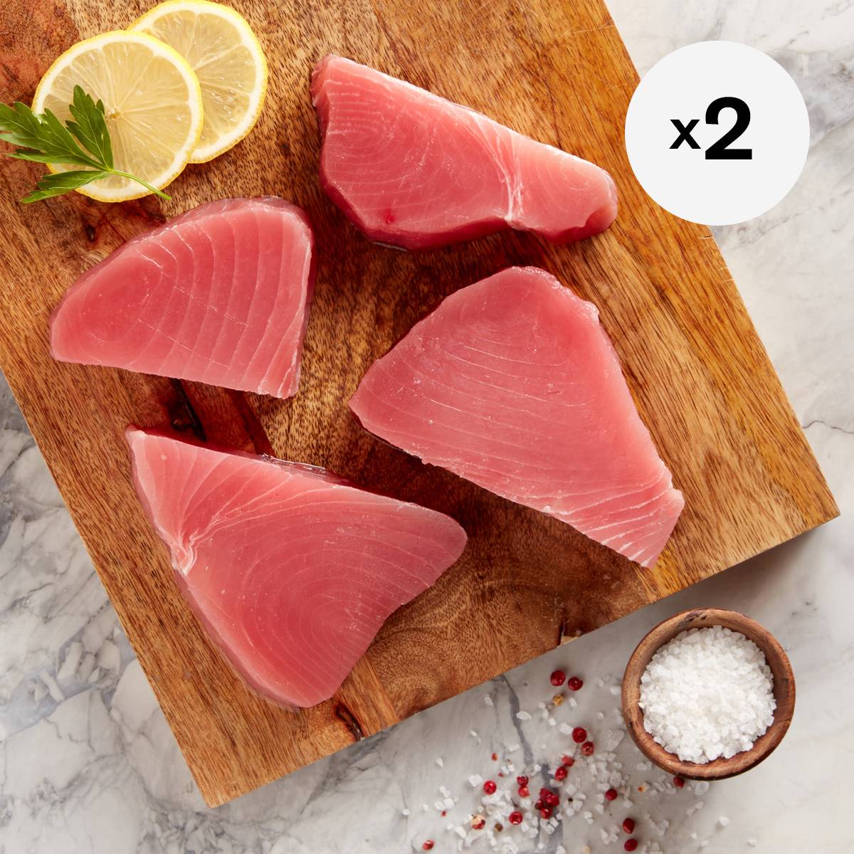 Wild-Caught Yellowfin Tuna, 2 Pack