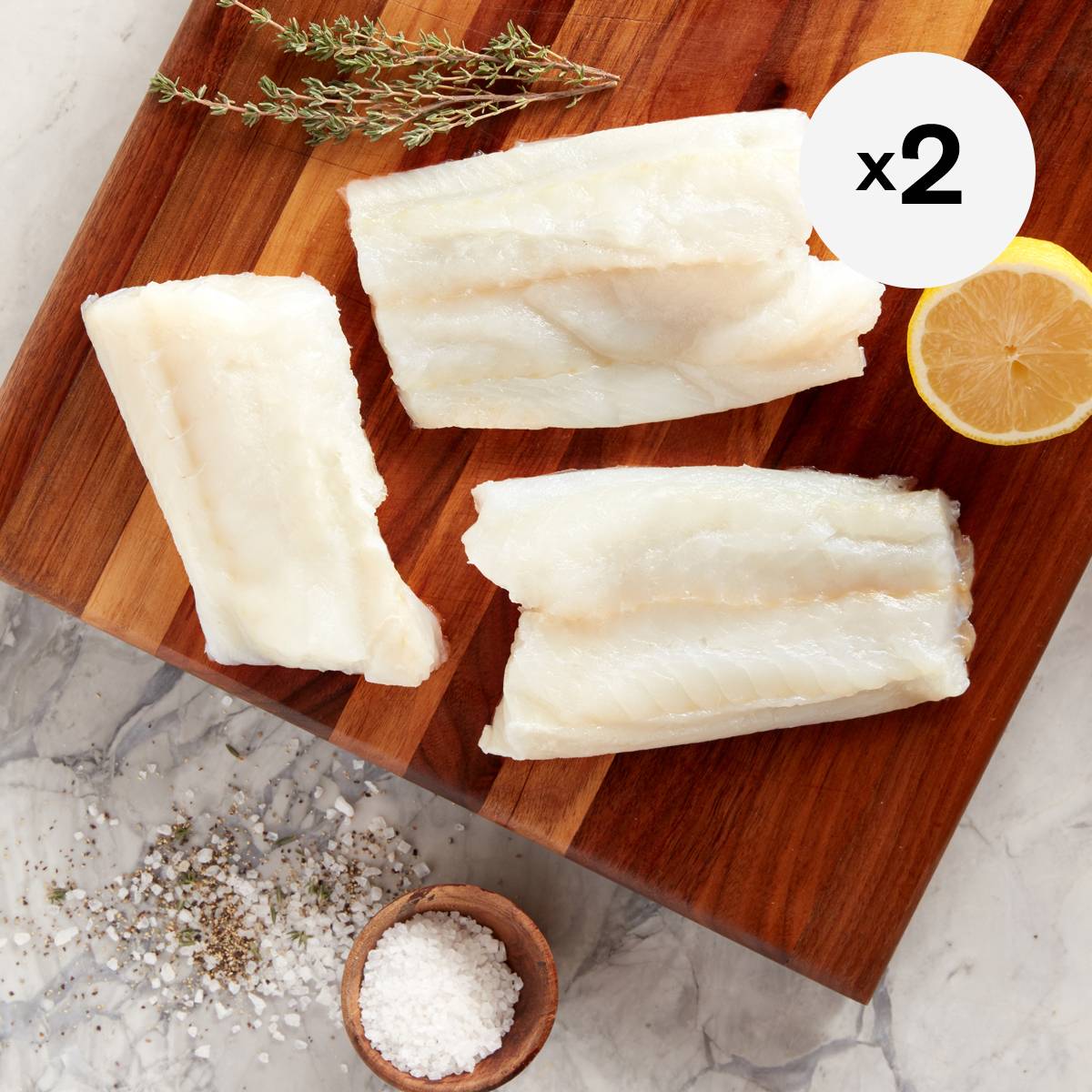 Wild-Caught Atlantic Cod, 2 Pack