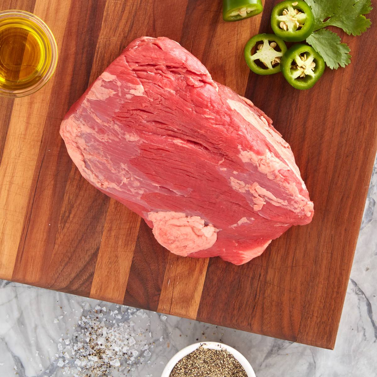 Grass-Fed Organic Beef Loin Tri-Tip Roast, 2 Pack