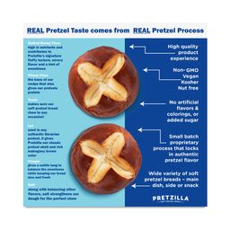 Soft Pretzel Slider Buns